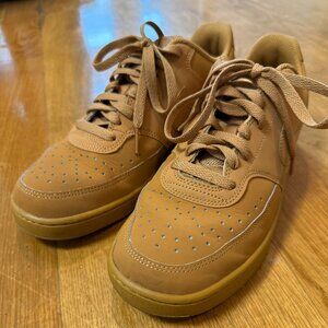 Nike Court Vision Low Premium 'Wheat' Flax Men’s Size 7.5
